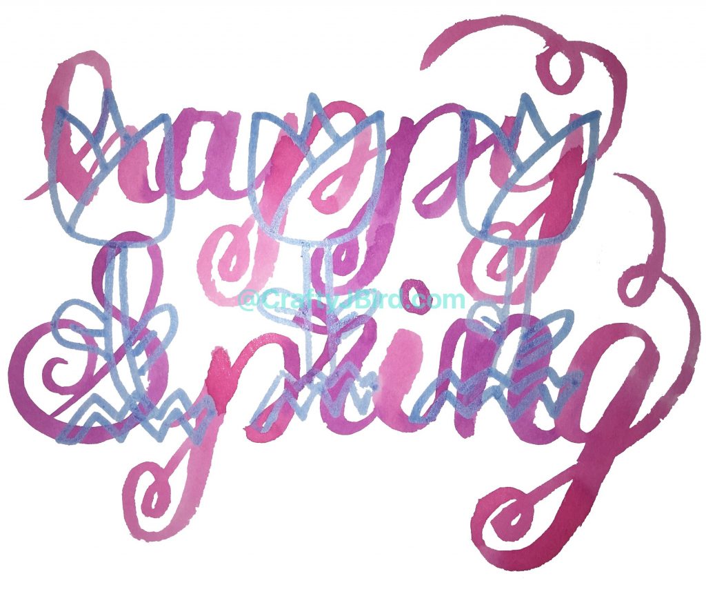 Happy Spring -- Visit CraftyJBird.com for more info...