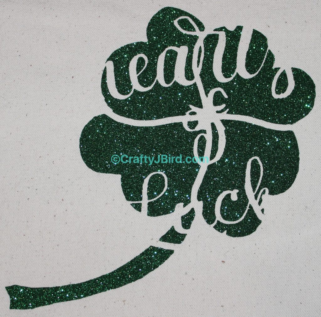 Hearts of Luck Clover Bag -- Visit CraftyJBird.com for more info...