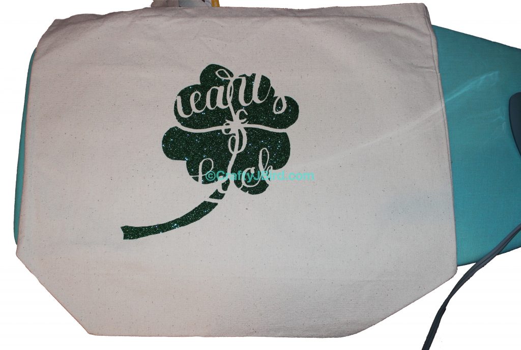 Hearts of Luck Clover Bag -- Visit CraftyJBird.com for more info...