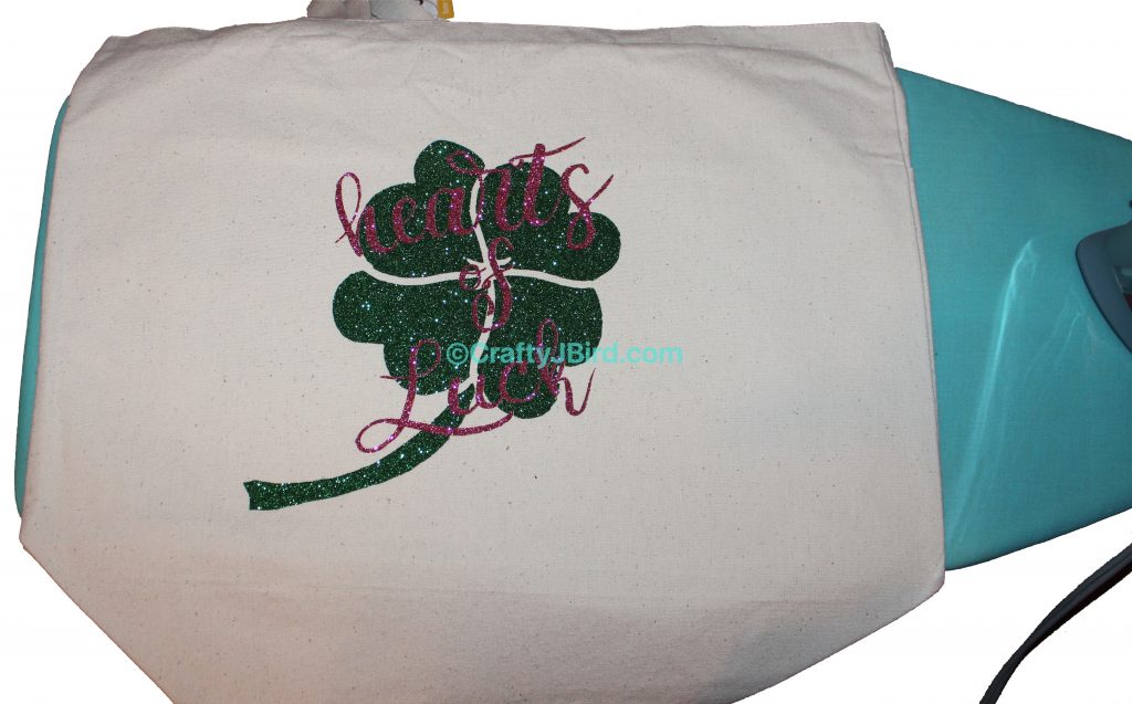 Hearts of Luck Clover Bag -- Visit CraftyJBird.com for more info...