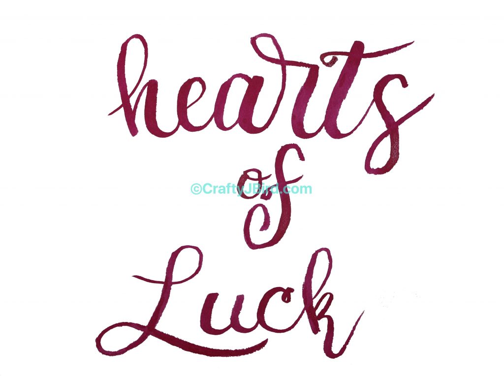 Hearts of Luck -- Visit CraftyJBird.com for more info...