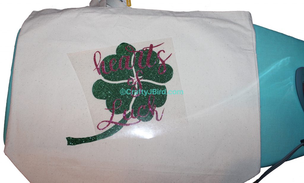Hearts of Luck Clover Bag -- Visit CraftyJBird.com for more info...