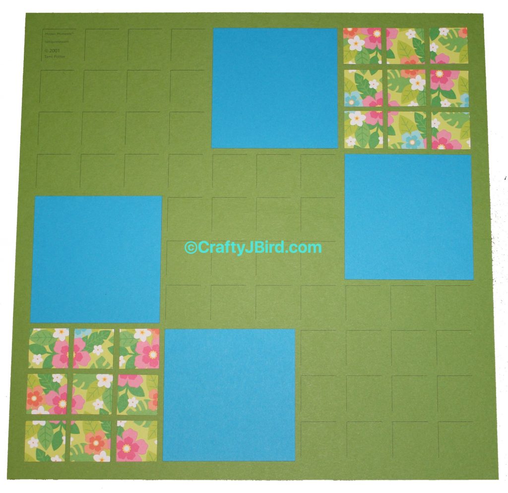 Mosaic Moments Island Blooms -- Visit CraftyJBird.com for more info...