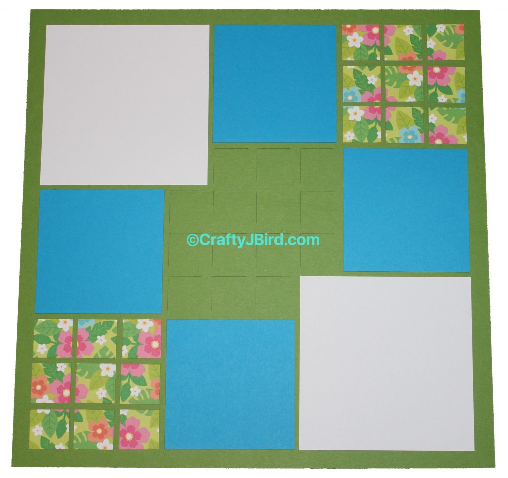 Mosaic Moments Island Blooms -- Visit CraftyJBird.com for more info...