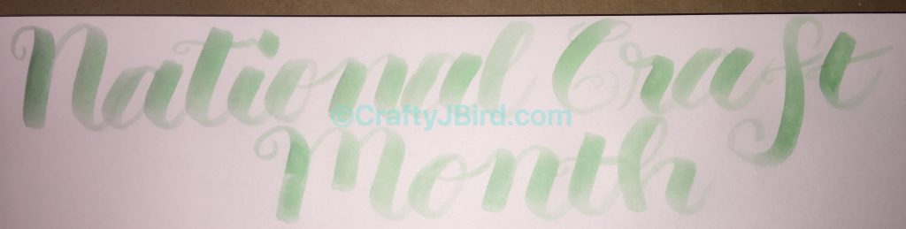 National Craft Month Part 2 -- Visit CraftyJBird.com for more info...