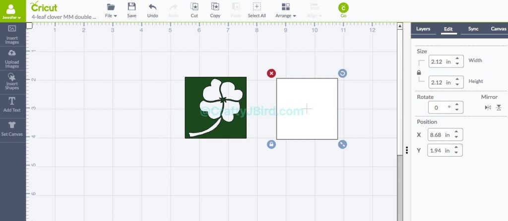Hearts of Luck Double Page Layout -- Visit CraftyJBird.com for more info.. 