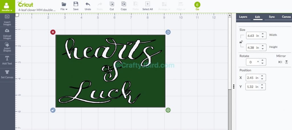 Hearts of Luck Double Page Layout -- Visit CraftyJBird.com for more info.. 