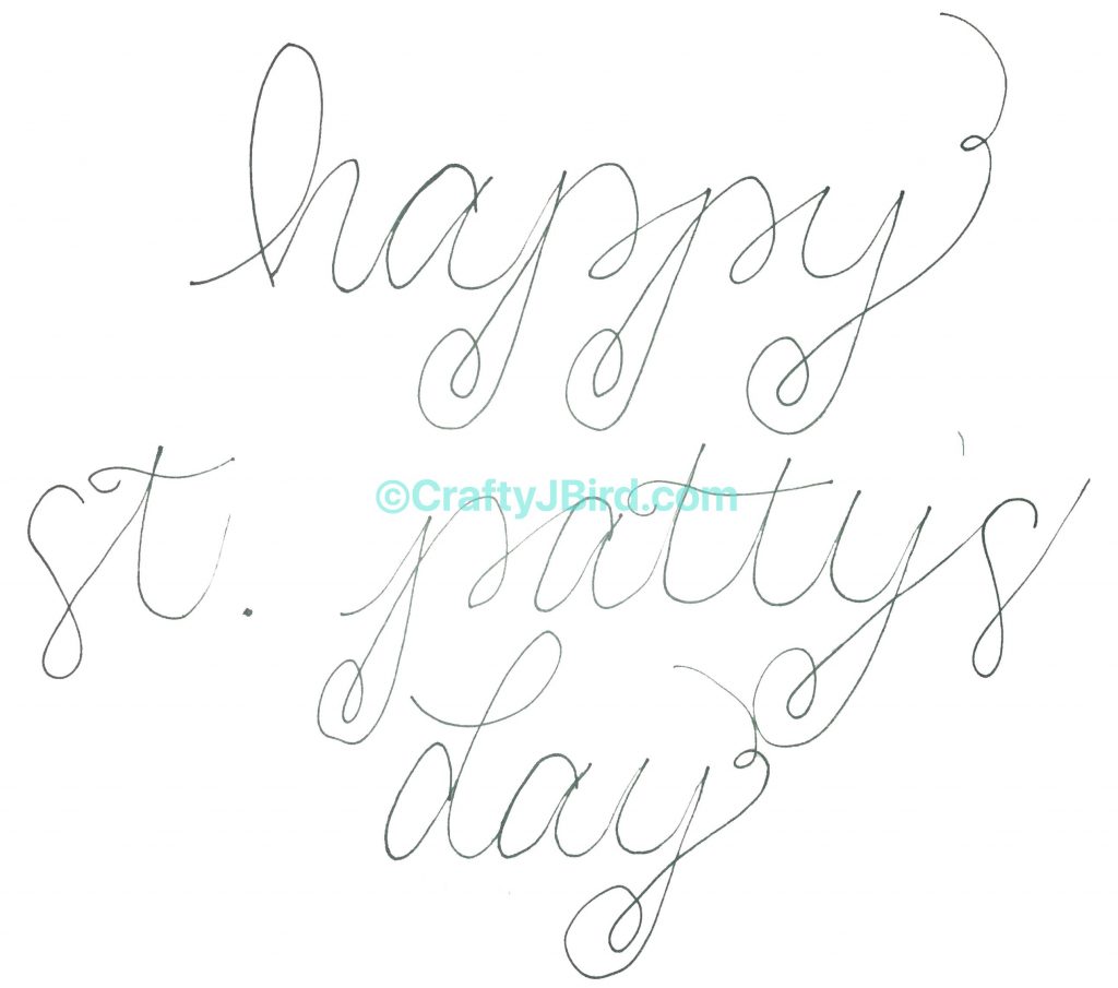 Happy St. Patty's Day -- Visit CraftyJBird.com for more info...