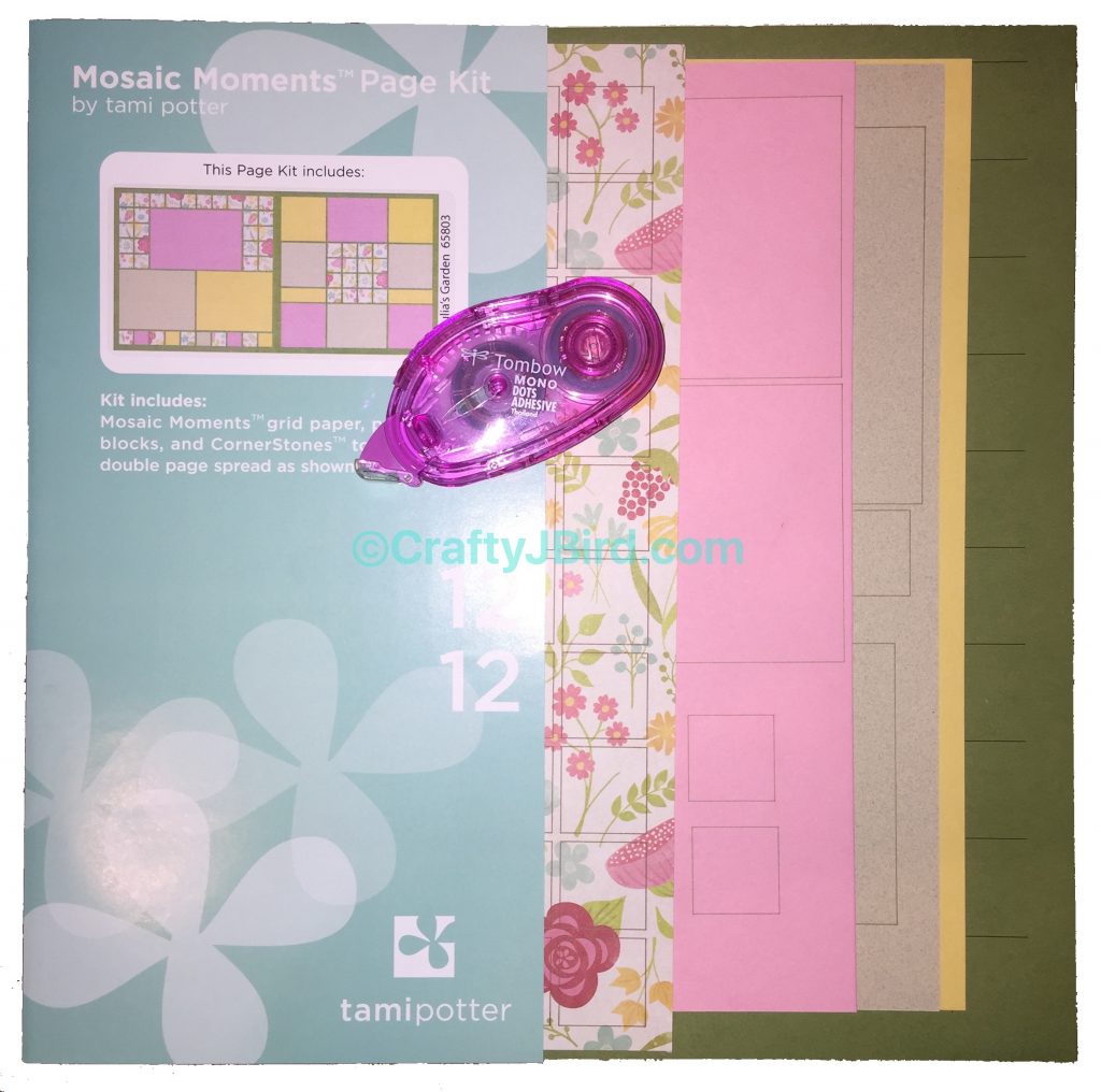 Mosaic Moments Julia's Garden -- Visit CraftyJBird.com for more info... 