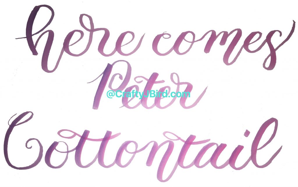 Here Comes Peter Cottontail -- Visit CraftyJBird.com for more info...