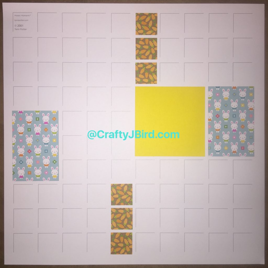 Mosaic Moments Bunny Hop -- Visit CraftyJBird.com for more info...