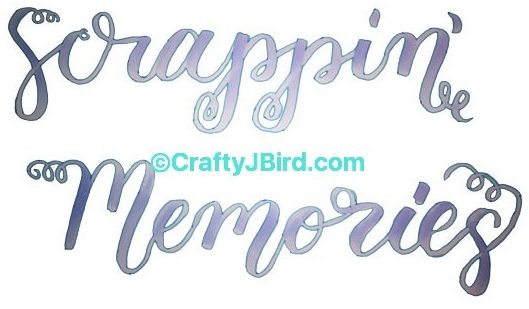 Scrappin Memories Double Page -- Visit CraftyJBird.com for more info... 